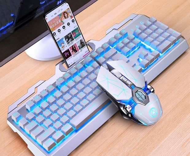 Buy Backlit Wired Gaming Keyboard And Mouse Combo Online Australia at BargainTown