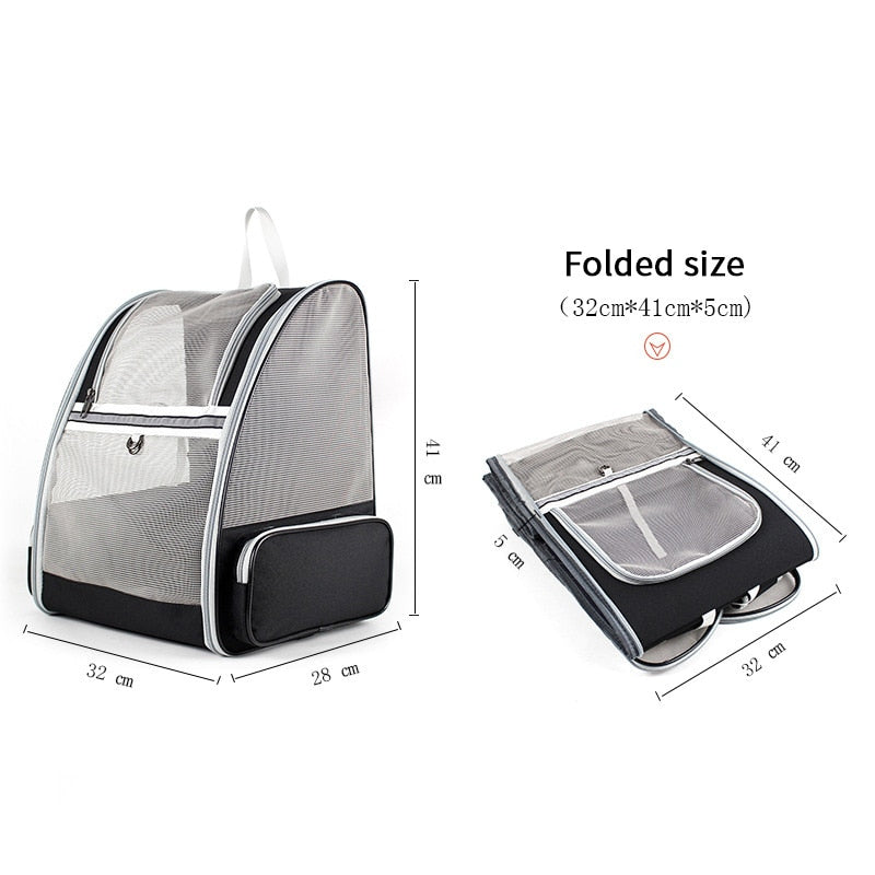 Buy Cat Carrier Backpack Breathable Pet Carrier Online Australia at BargainTown