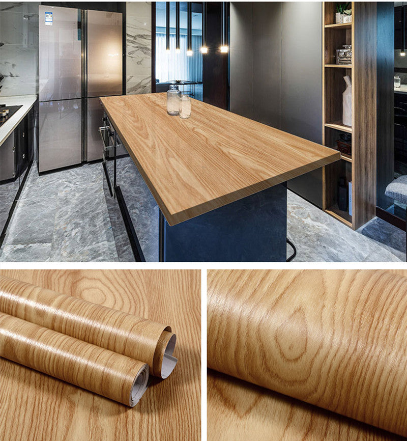 Buy Wood Grain Vinyl Contact Paper Wallpaper Home Decor Self Adhesive Online Australia at BargainTown