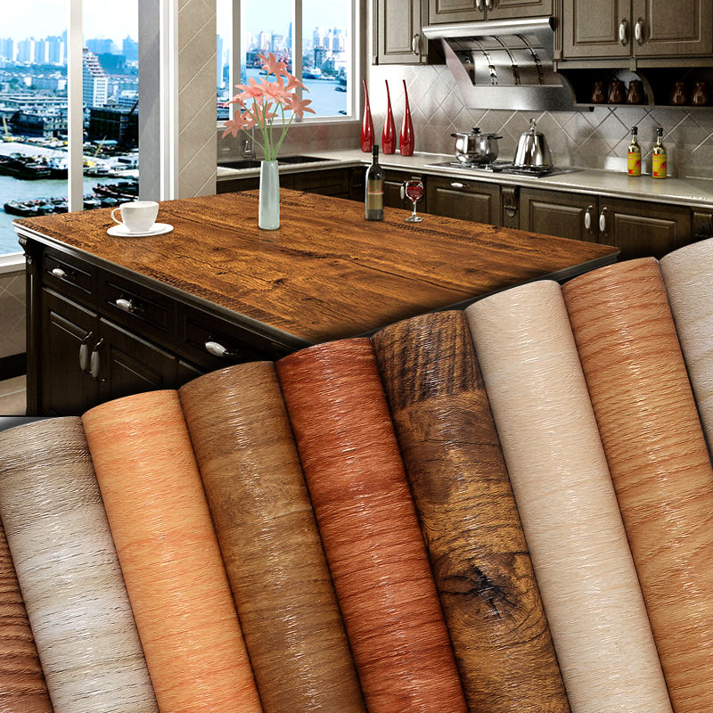 Buy Wood Grain Vinyl Contact Paper Wallpaper Home Decor Self Adhesive Online Australia at BargainTown