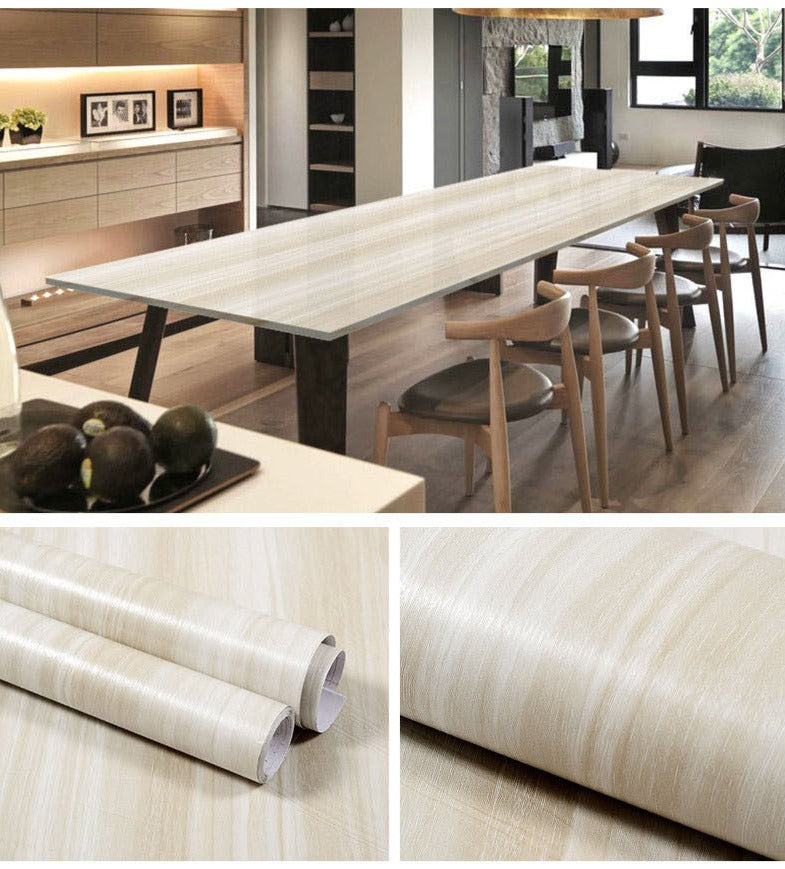 Buy Wood Grain Vinyl Contact Paper Wallpaper Home Decor Self Adhesive Online Australia at BargainTown