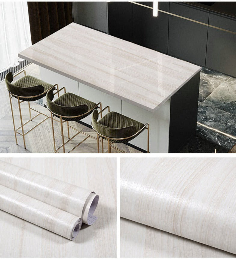 Buy Wood Grain Vinyl Contact Paper Wallpaper Home Decor Self Adhesive Online Australia at BargainTown