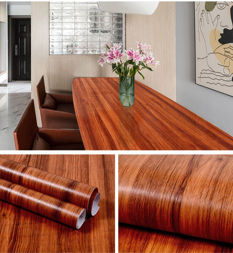 Buy Wood Grain Vinyl Contact Paper Wallpaper Home Decor Self Adhesive Online Australia at BargainTown