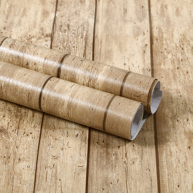 Buy Wood Grain Vinyl Contact Paper Wallpaper Home Decor Self Adhesive Online Australia at BargainTown