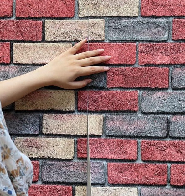 Buy Brick Style Wall Stickers Self-Adhesive Wallpaper Online Australia at BargainTown