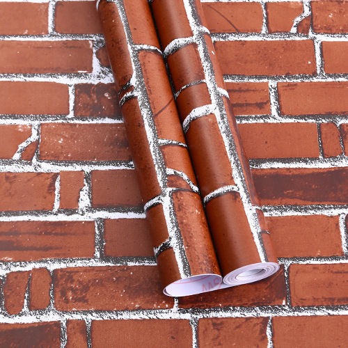 Buy Brick Pattern Self-Adhesive Vinyl Background Wallpaper Contact Paper Online Australia at BargainTown