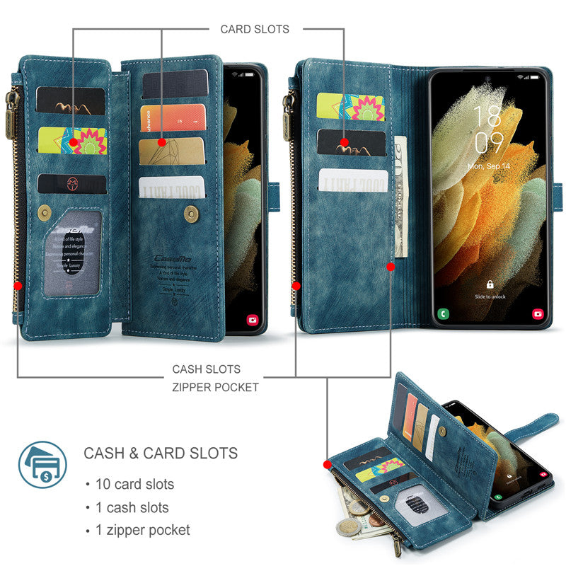 Buy Samsung Wallet Phone Case PU Leather Various Models Online Australia at BargainTown