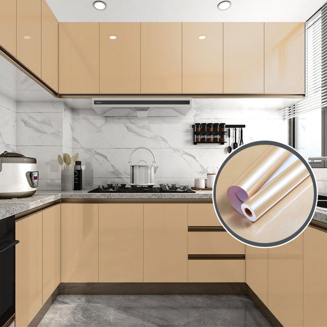 Buy Self-adhesive Shiny Contact Paper Wallpaper Oil-proof Online Australia at BargainTown