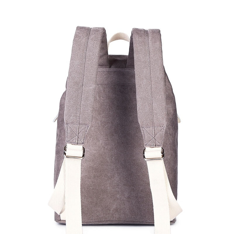 Buy Retro Canvas Student Backpack Online Australia at BargainTown