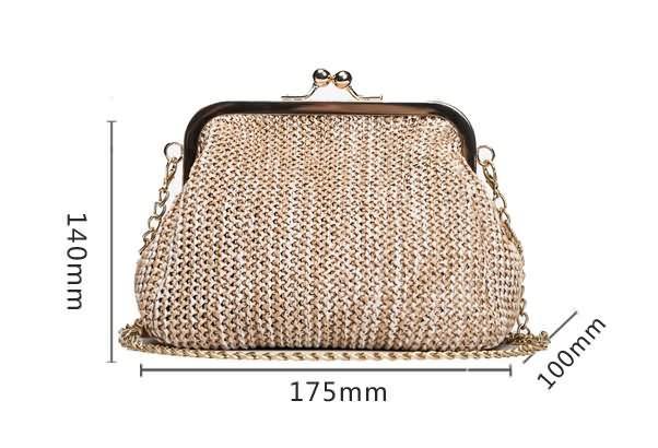 Buy Handmade Vintage Straw Clutch Online Australia at BargainTown