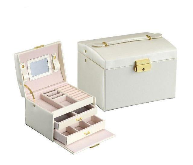 Buy Euro Princess Leather Jewellery Box Online Australia at BargainTown