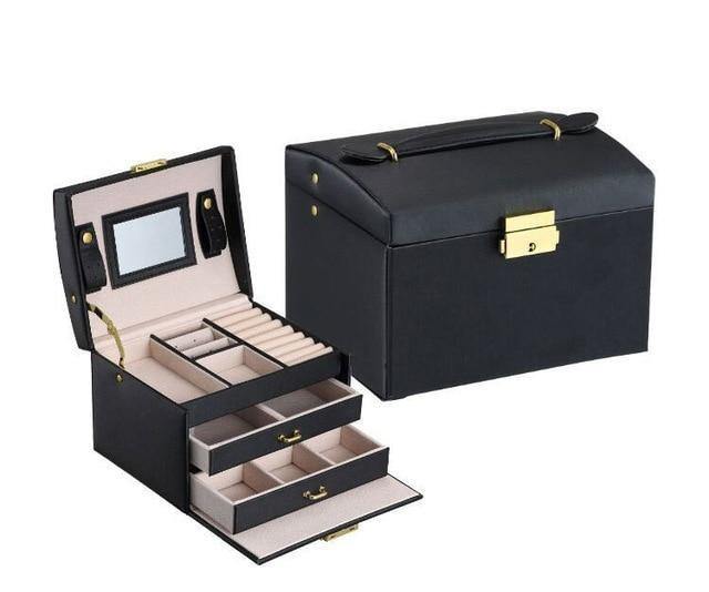 Buy Euro Princess Leather Jewellery Box Online Australia at BargainTown