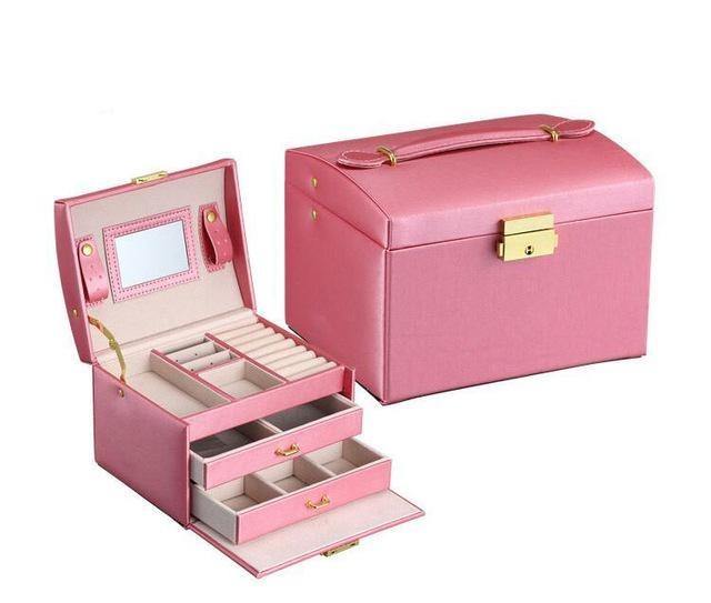 Buy Euro Princess Leather Jewellery Box Online Australia at BargainTown