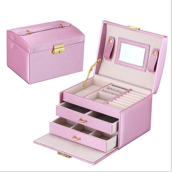 Buy Euro Princess Leather Jewellery Box Online Australia at BargainTown