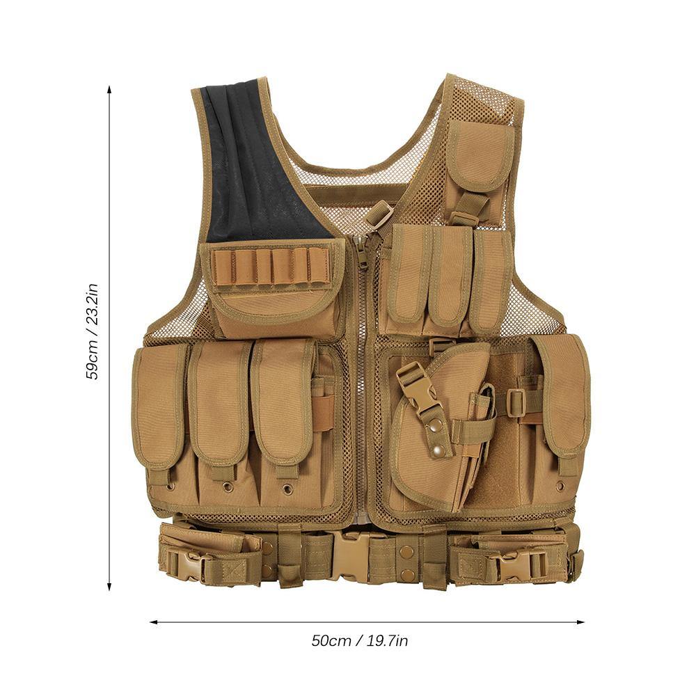 Buy Lixada Molle Armor Load Bearing Tactical Vest Online Australia at BargainTown