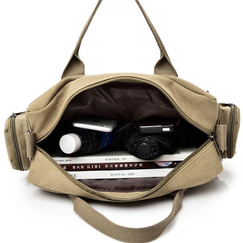 Buy Men's Canvas Crossbody Messenger Bag Online Australia at BargainTown