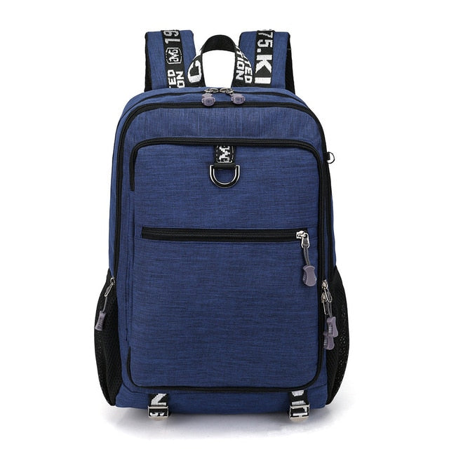 Buy Waterproof Student Backpack With USB Charging Port Online Australia at BargainTown