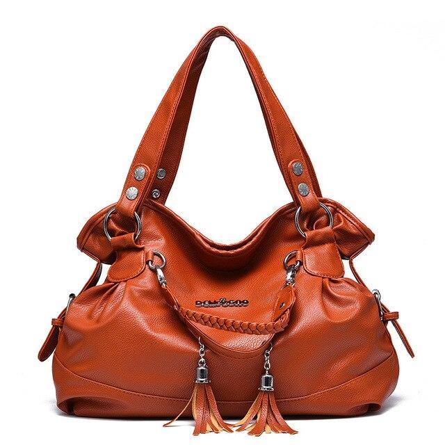 Buy Tassel PU Leather Tote Online Australia at BargainTown