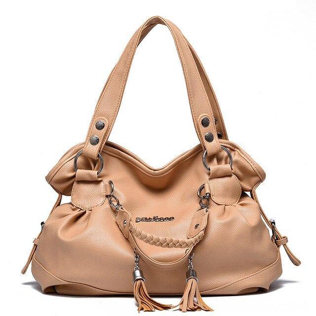 Buy Tassel PU Leather Tote Online Australia at BargainTown