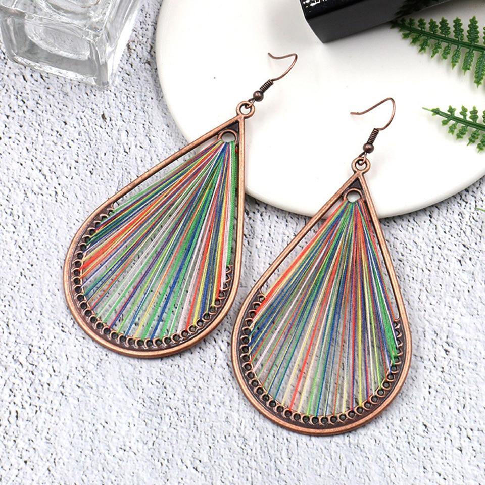 Buy Bohemian String Drop Earrings Online Australia at BargainTown
