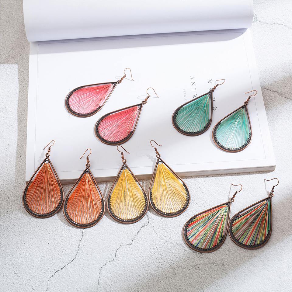 Buy Bohemian String Drop Earrings Online Australia at BargainTown