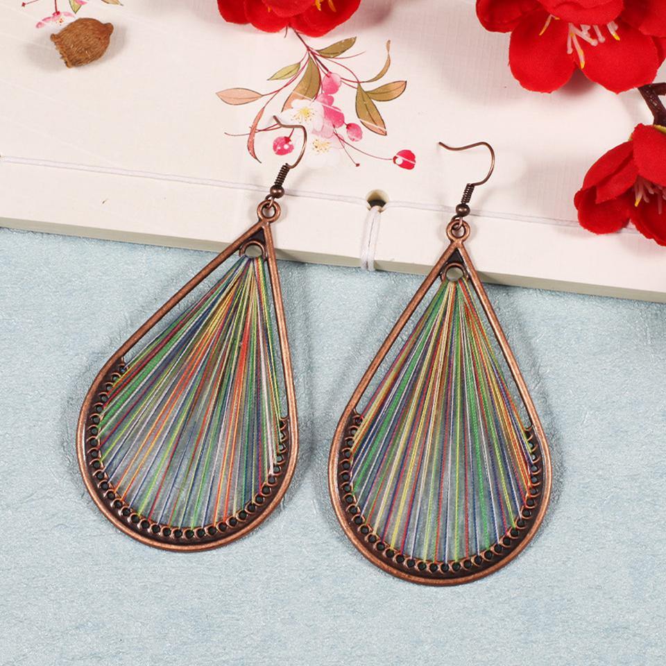 Buy Bohemian String Drop Earrings Online Australia at BargainTown