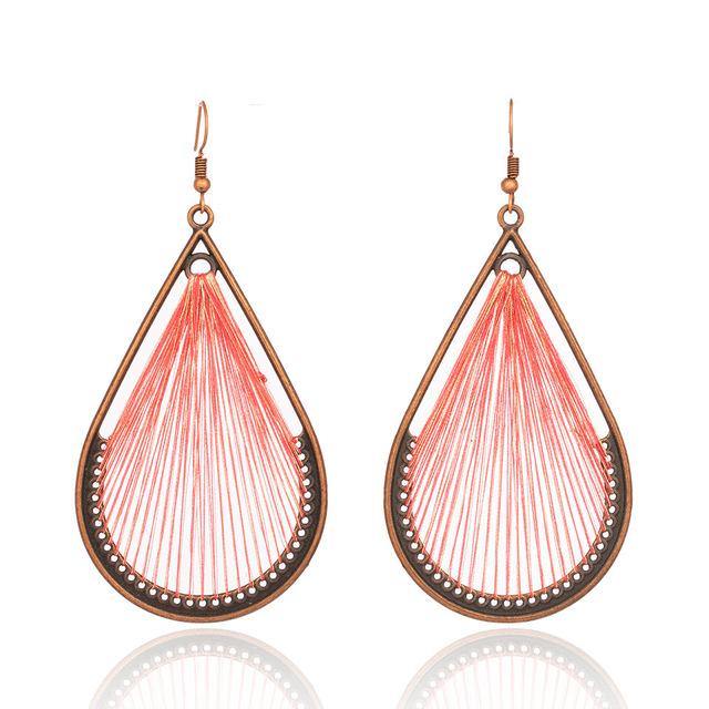 Buy Bohemian String Drop Earrings Online Australia at BargainTown
