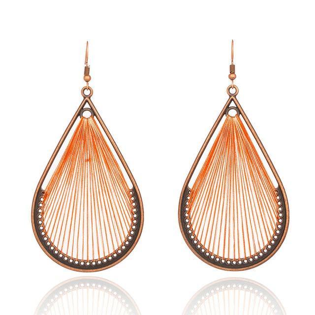 Buy Bohemian String Drop Earrings Online Australia at BargainTown