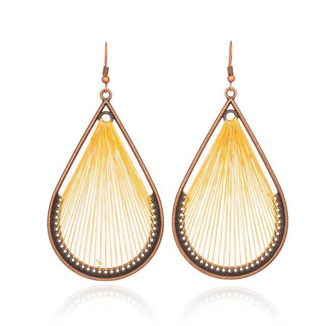 Buy Bohemian String Drop Earrings Online Australia at BargainTown