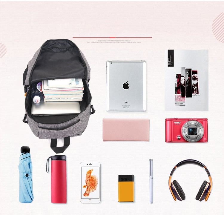 Buy Unisex High Capacity Student Backpack Online Australia at BargainTown