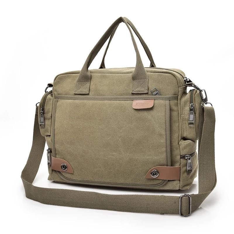 Buy Men's Canvas Crossbody Messenger Bag Online Australia at BargainTown