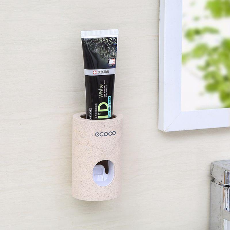 Buy Dust-proof Wall Mountable Automatic Toothpaste Holder & Dispenser Online Australia at BargainTown