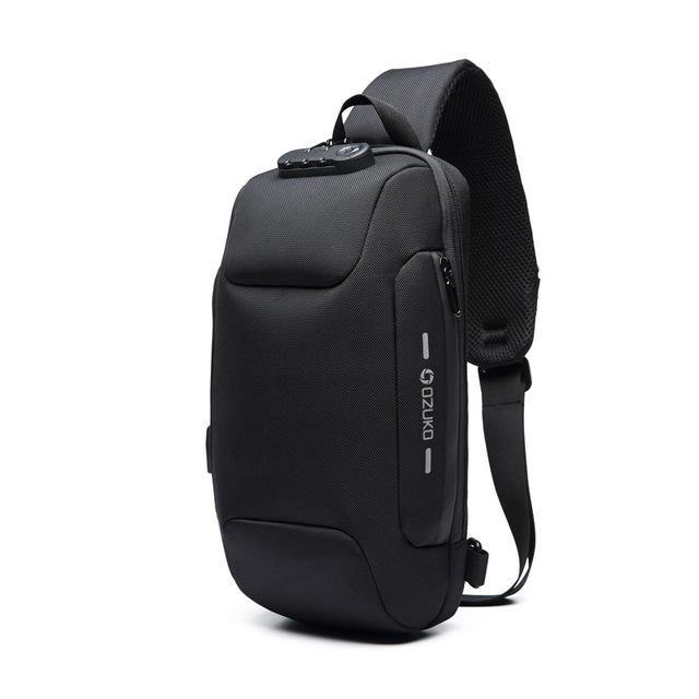 Buy Anti-Theft Lockable Waterproof Travel/Cycling Sling Backpack Online Australia at BargainTown