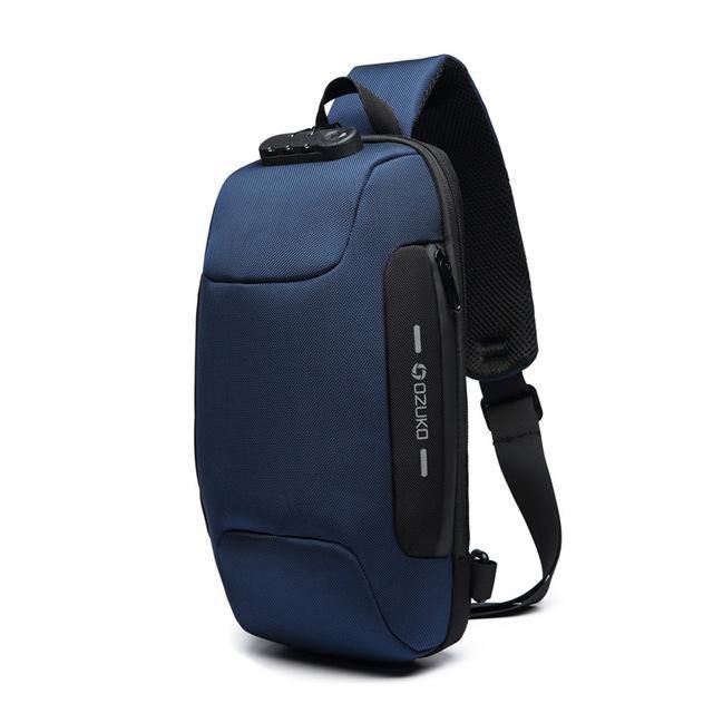 Buy Anti-Theft Lockable Waterproof Travel/Cycling Sling Backpack Online Australia at BargainTown