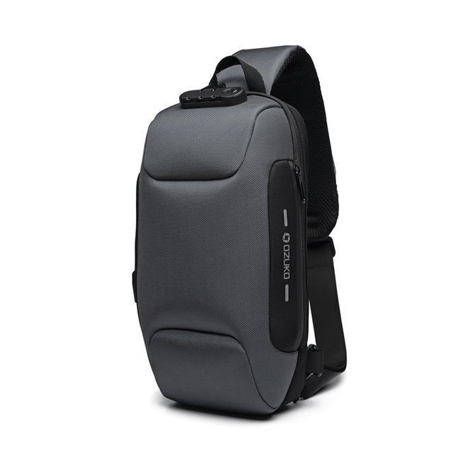 Buy Anti-Theft Lockable Waterproof Travel/Cycling Sling Backpack Online Australia at BargainTown