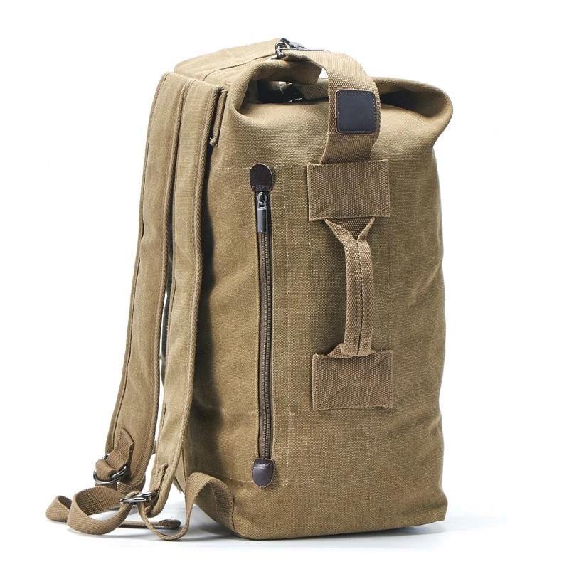 Buy Large Capacity Canvas Travel Hiking Backpack Online Australia at BargainTown