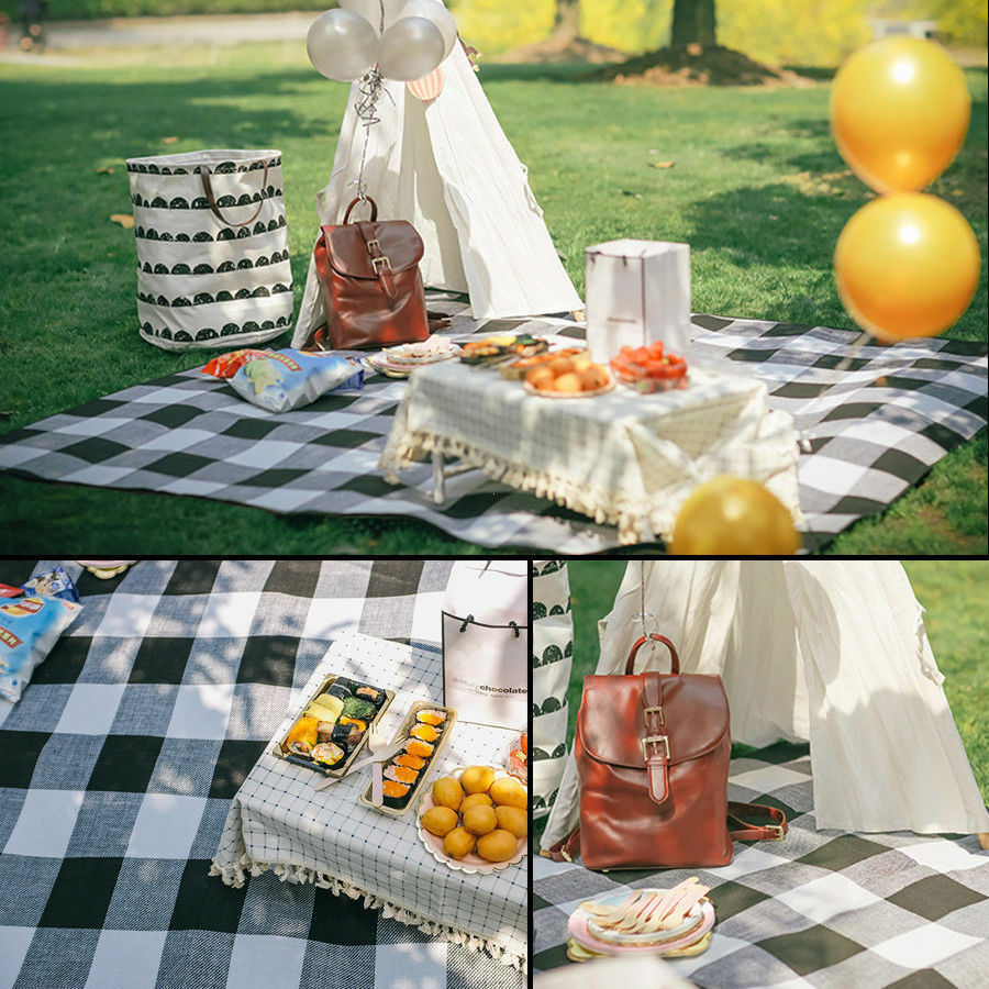 Buy Premium Large Cashmere Picnic Blanket Online Australia at BargainTown