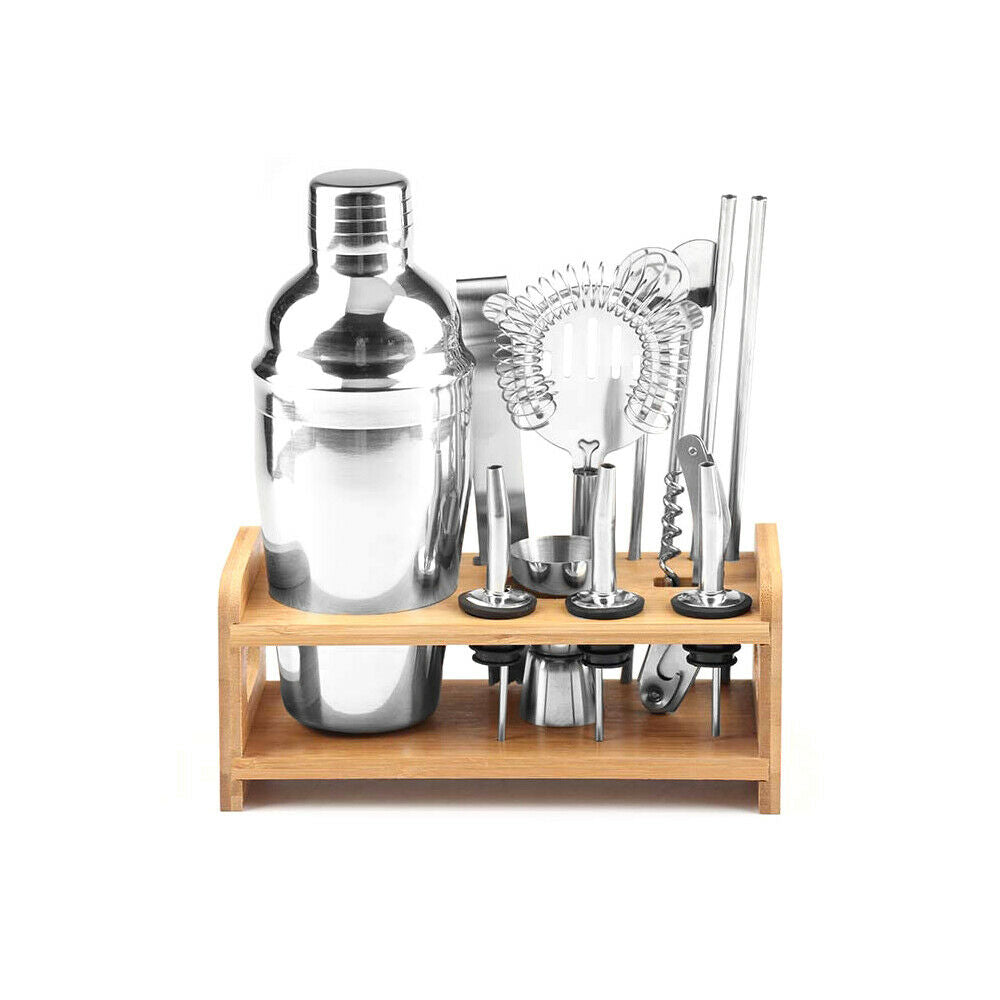 Buy 13 Peace Set Bartender Cocktail Maker Mixer Stainless Steel 750ML Online Australia at BargainTown