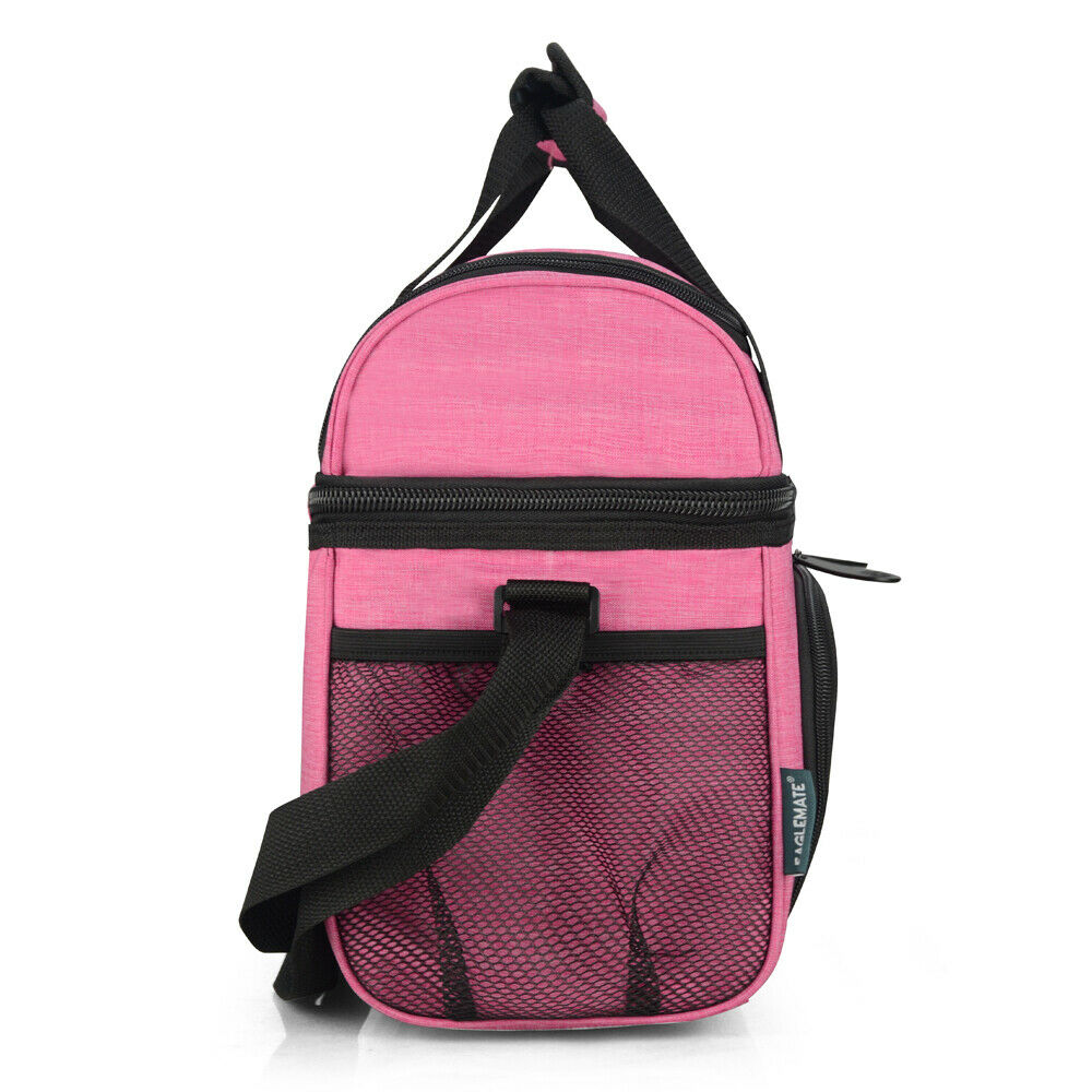 Buy 19L Dual Compartment Insulated Lunch Bag Cooler Bag - Pink Online Australia at BargainTown