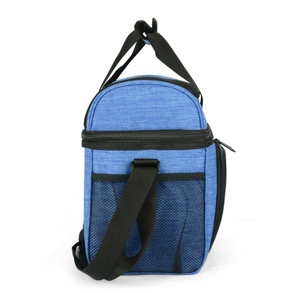 Buy 19L Dual Compartment Insulated Lunch Bag Cooler Bag - Blue Online Australia at BargainTown