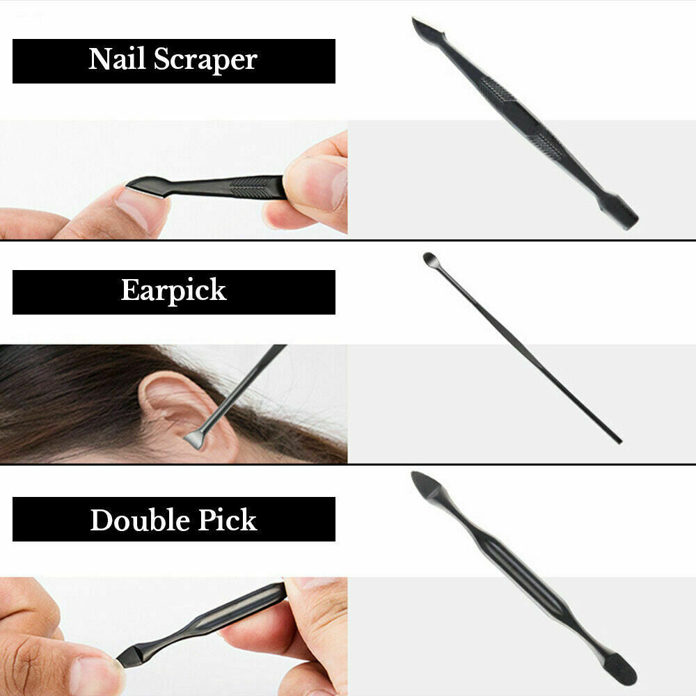 Buy 18PCS/Set Pedicure Kit Stainless Steel Nail Grooming Clippers Manicure Online Australia at BargainTown