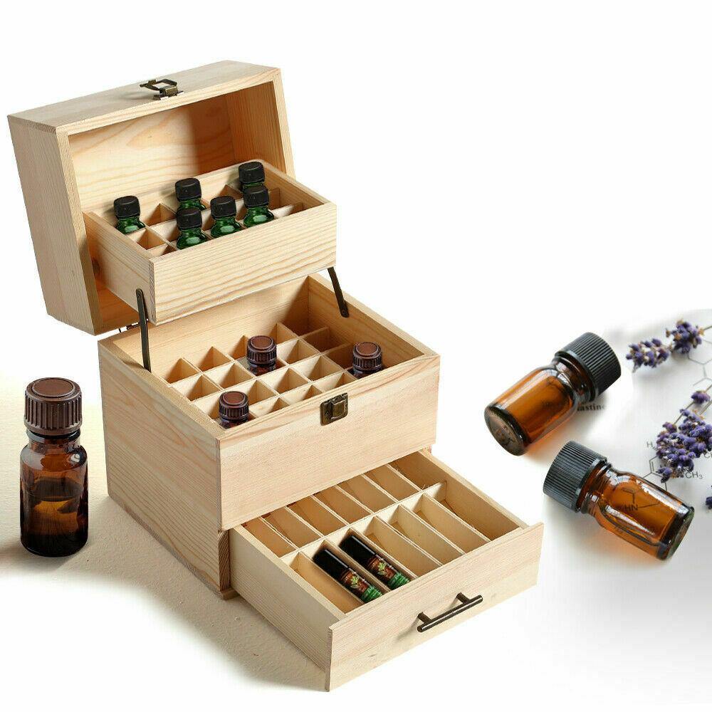 Buy Wooden Essential Oil Storage Box Online Australia at BargainTown