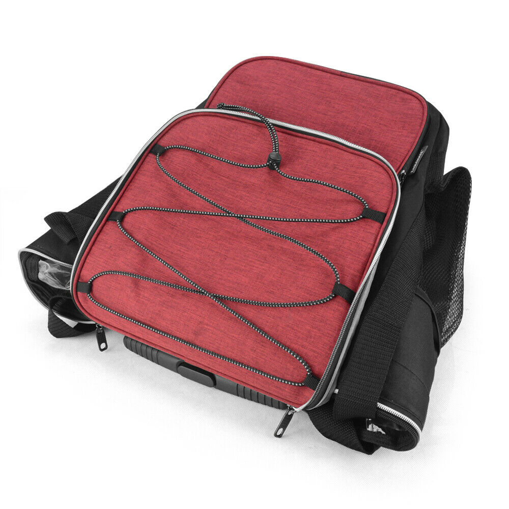 Buy 36L Wheeled Foldable Rolling Cooler Bag - Red Online Australia at BargainTown