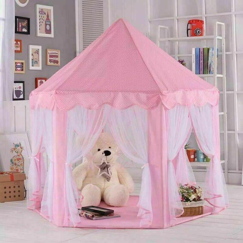Buy Pink Fairy Kids Indoor Play Tent Online Australia at BargainTown