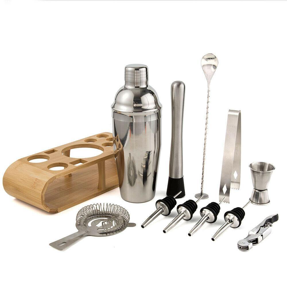 Buy 12 Pieces Cocktail Mixer Shaker Set Online Australia at BargainTown