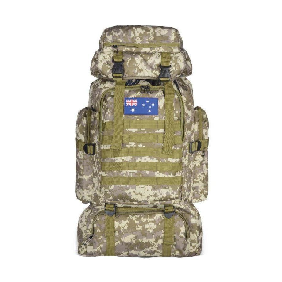Buy 80L Tactical Hiking Backpack Online Australia at BargainTown