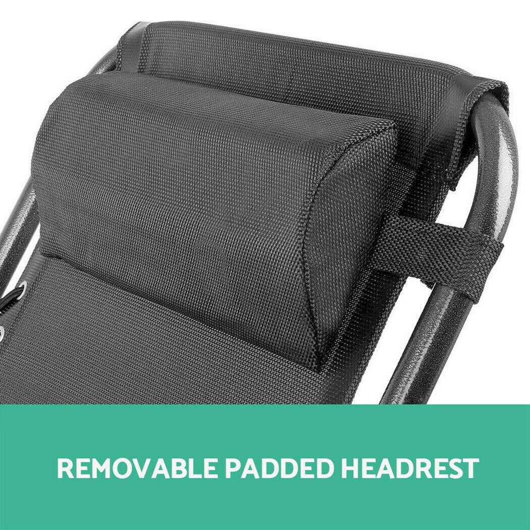 Buy Outdoor Beach/Camping Folding Sun Lounge Recliner Chair Online Australia at BargainTown