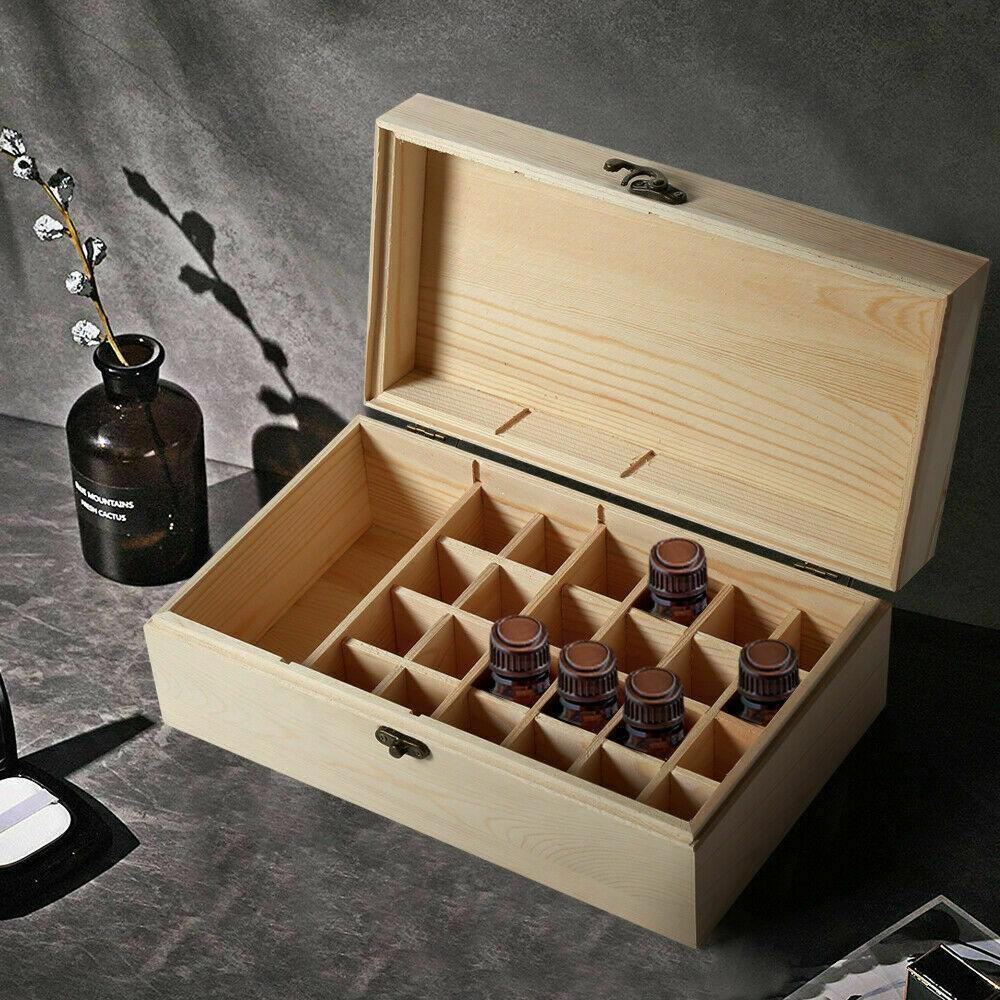Buy Wooden Essential Oil Storage Box Online Australia at BargainTown