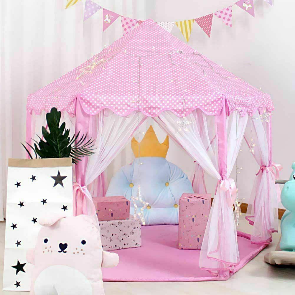 Buy Pink Fairy Kids Indoor Play Tent Online Australia at BargainTown
