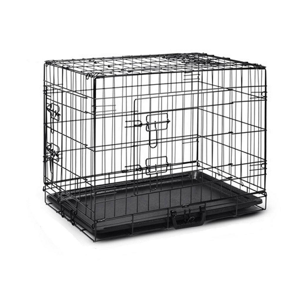 Buy Collapsible Pet Dog Metal Puppy Crate/Kennel Online Australia at BargainTown